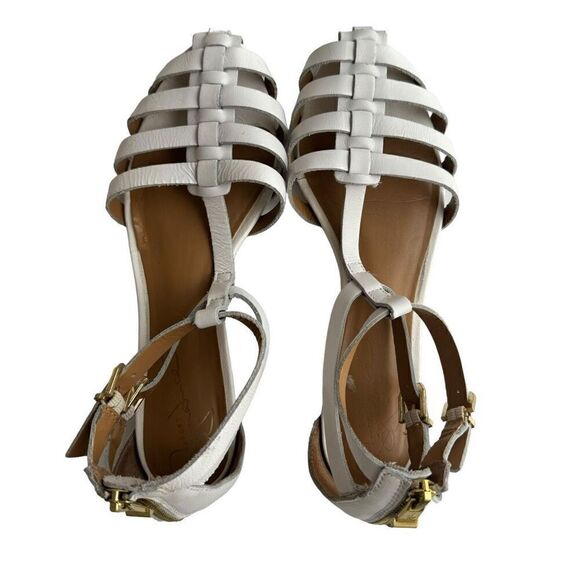 Report Signature Women’s White "Lauri” Gladiator Sandals Size 8.5 - Picture 6 of 6